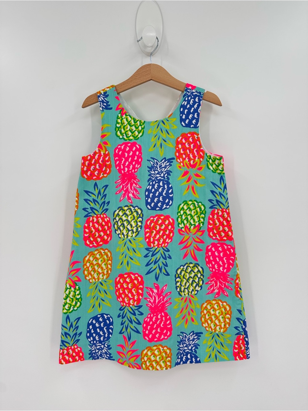 Tommy Bahama Bright Pineapple Print Dress Size 7